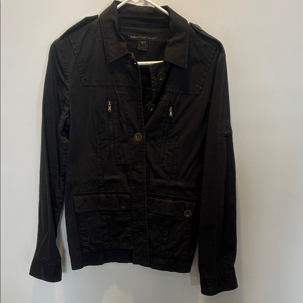 Marc Jacobs Black Utility Jacket - image 1
